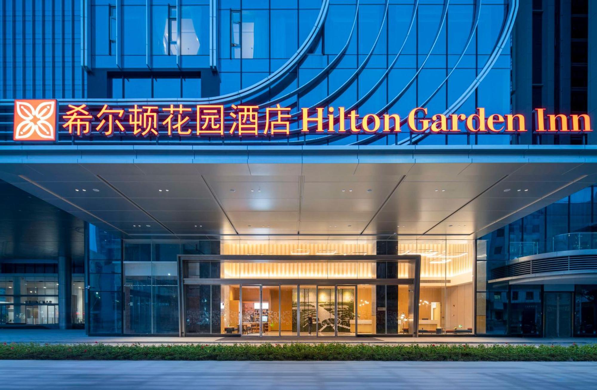 Hilton Garden Inn Shenzhen Airport,Enjoy 24-Hour One Way Free Delivery From Hotel To Shenzhen Baoan Airport On The Hour Thẩm Quyến Ngoại thất bức ảnh